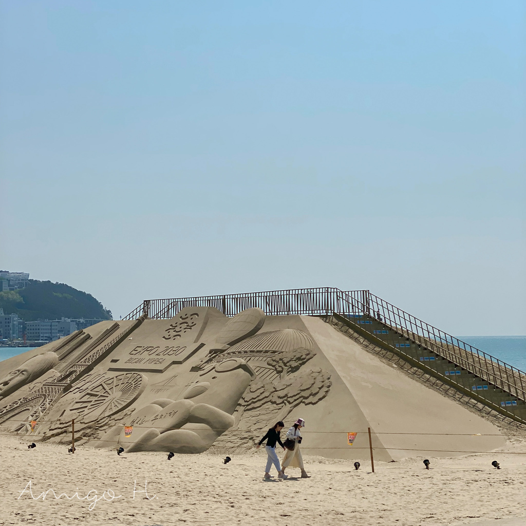 釜山自由行 海雲台 天空膠囊列車 龍宮拉麵 青沙浦咖啡廳