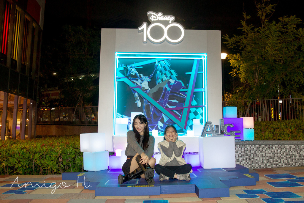 LaLaport台中 迪士尼Disney 100週年主題燈飾