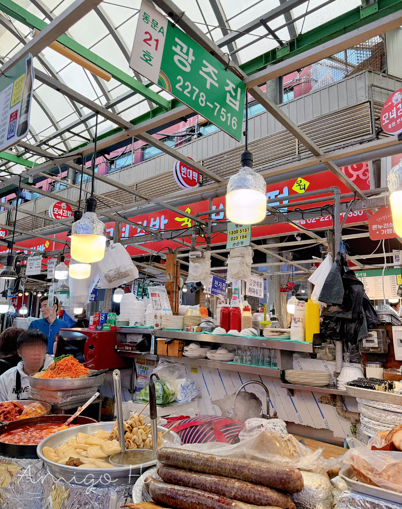 廣藏市場2025韓國跟團推薦(天海旅行社)首爾旅遊