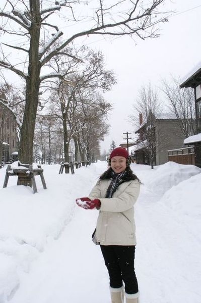 下雪囉