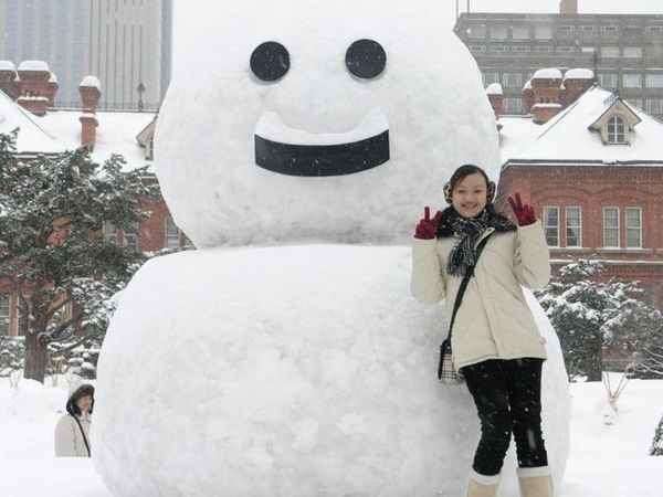 大型雪人