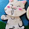 [不織布手作物]--貓咪我很認真縫的!!