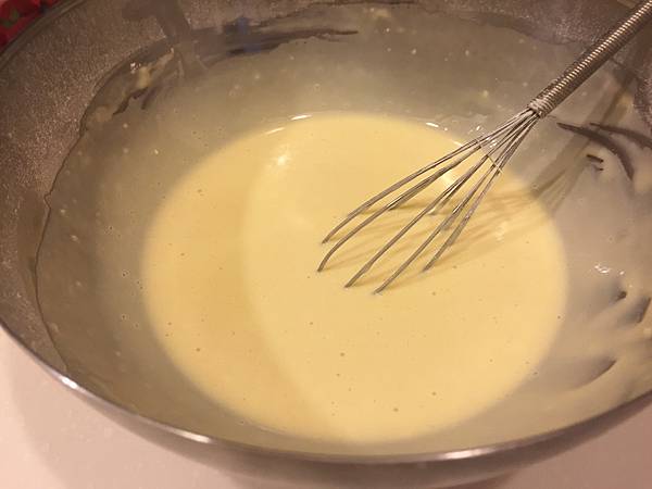 攪拌到完全無顆粒為止