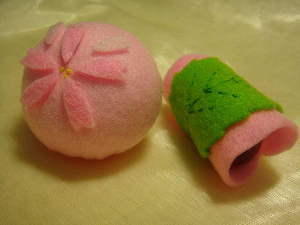 櫻麻糬+櫻花洋菓子