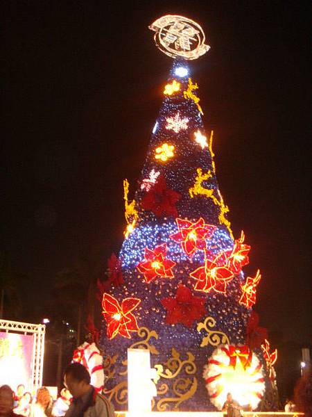 2008年全台灣最大的聖誕樹