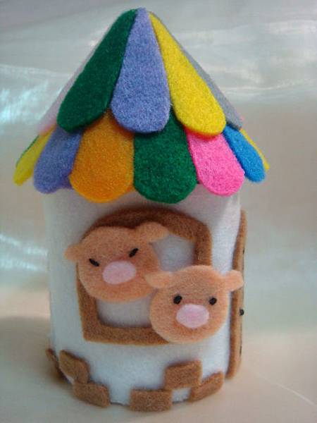 [童話故事系列]--加上2隻，就是3隻小豬啦!!