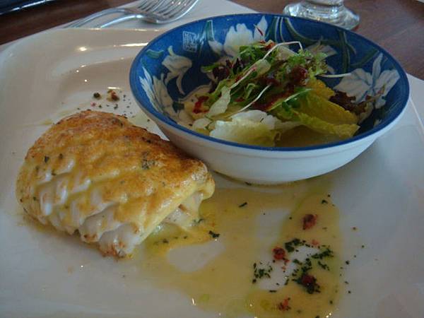 前菜--干貝花枝捲