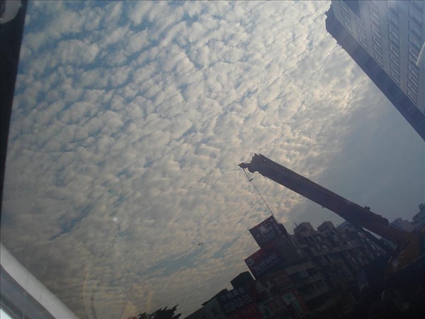 台北內湖的天空