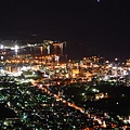 左上方亮亮的就是小樽市區