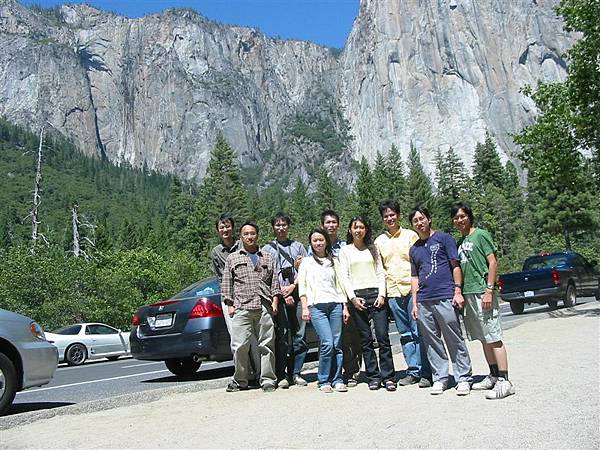 Yosemite同行的九人