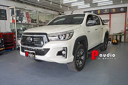 TOYOTA HILUX  升級德納貝爾豐田專用音響套件