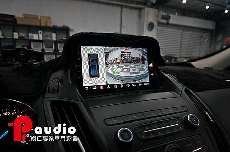 FORD KUGA 安卓主機+1080P環景+BSM盲點輔助