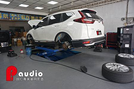 HONDA CRV5代 四輪隔音工程