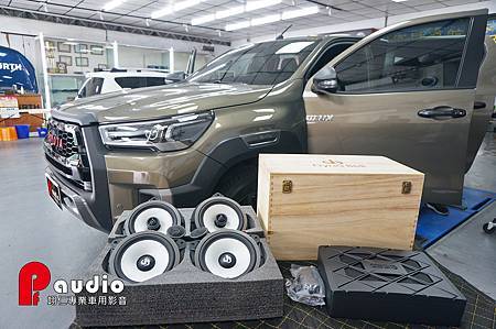 TOYOTA HILUX 音響升級+車門隔音