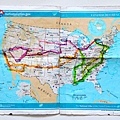 erica&#39;s couchsurfing usa map