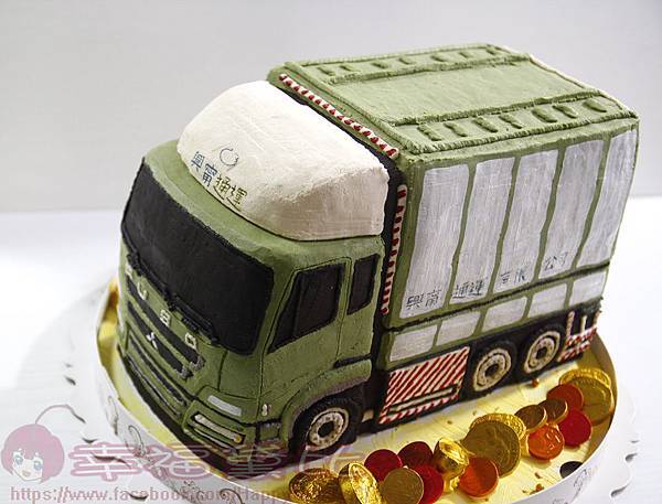 21-M2581 塑形蛋糕3D-通運大貨車 [8吋加長、10吋加長] #卡車#貨車 (2).jpg