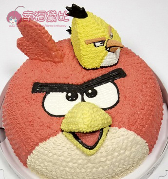 12-D0323 頭立體- Q版憤怒鳥與小衝刺鳥  [8、10、12吋] #Angry Birds #憤怒鳥.JPG