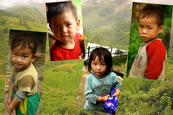 068_Children_Sapa_沙壩cat cat village 童顏.JPG