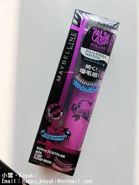 the FALSE LASH VOLUM mascara@MAYBELLINE（2）