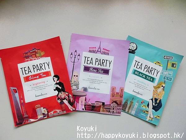 banila co.全新TEA PARTY茶聚面膜系列@June2015（1）