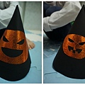 2012.10.26 萬聖節南瓜帽 DIY (1)