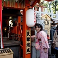 2012.12.24 京都 和服變身 地主神社