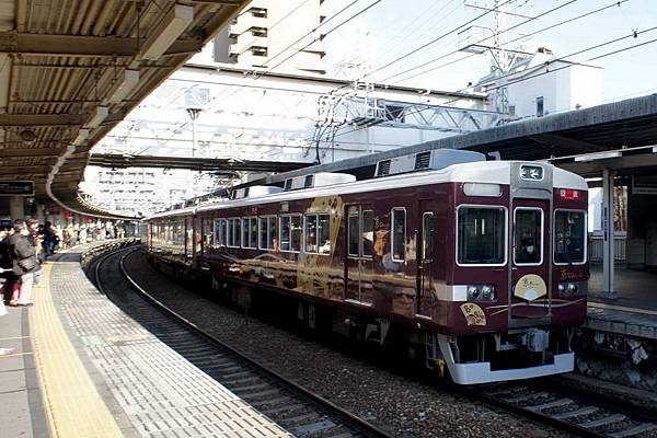 3. 2012.12.24 阪急電鐵京都線 大阪往京都飯店 (3)