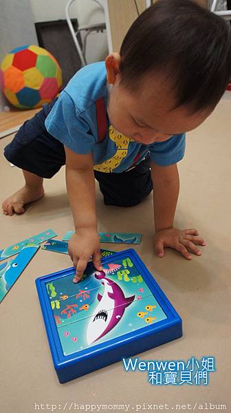 益智桌遊。義大利LUDATTICA學前益智教具-海洋動物 寶寶拼圖 (12).JPG