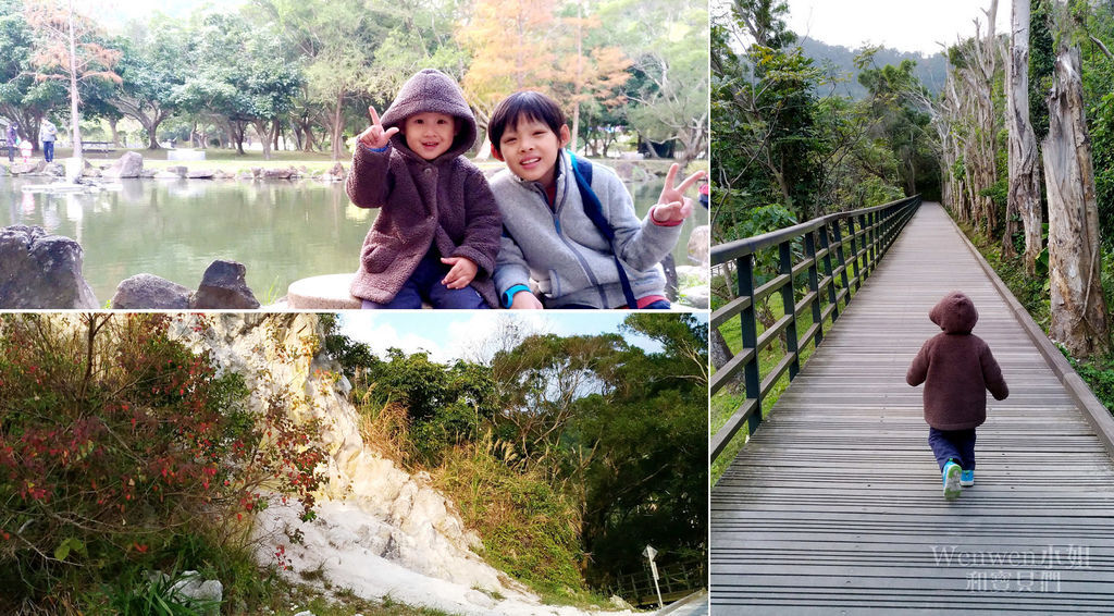 ❤來泡免費牛奶足湯，走幼幼版環狀步道、欣賞自然奇景，還有免費