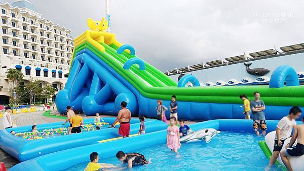 2018.08.19 淡水漁人碼頭 福容飯店 滑水道 水陸樂園 (4).jpg