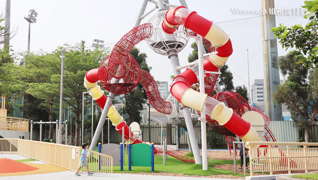 天母運動公園兒童遊戲場 天母夢想親子樂園 棒球溜滑梯台北特色公園