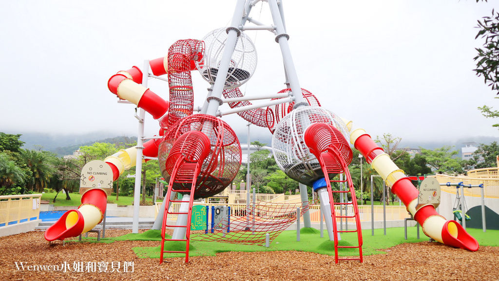 天母運動公園兒童遊戲場 天母夢想親子樂園 棒球溜滑梯台北特色公園