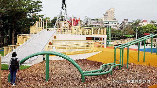 天母運動公園兒童遊戲場 天母夢想親子樂園 棒球溜滑梯台北特色公園