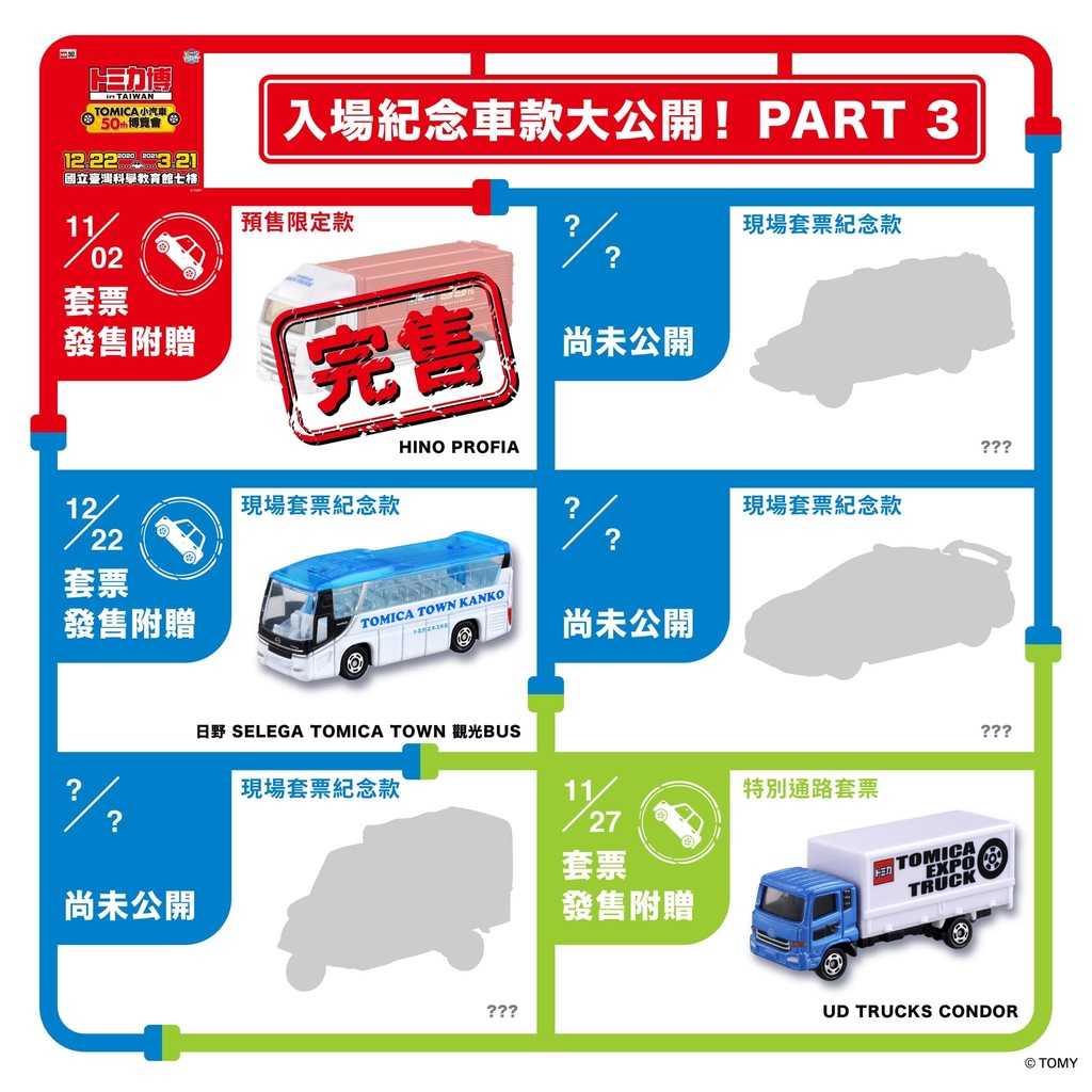 TOMICA小汽車展 現場套票入場紀念車款.jpg