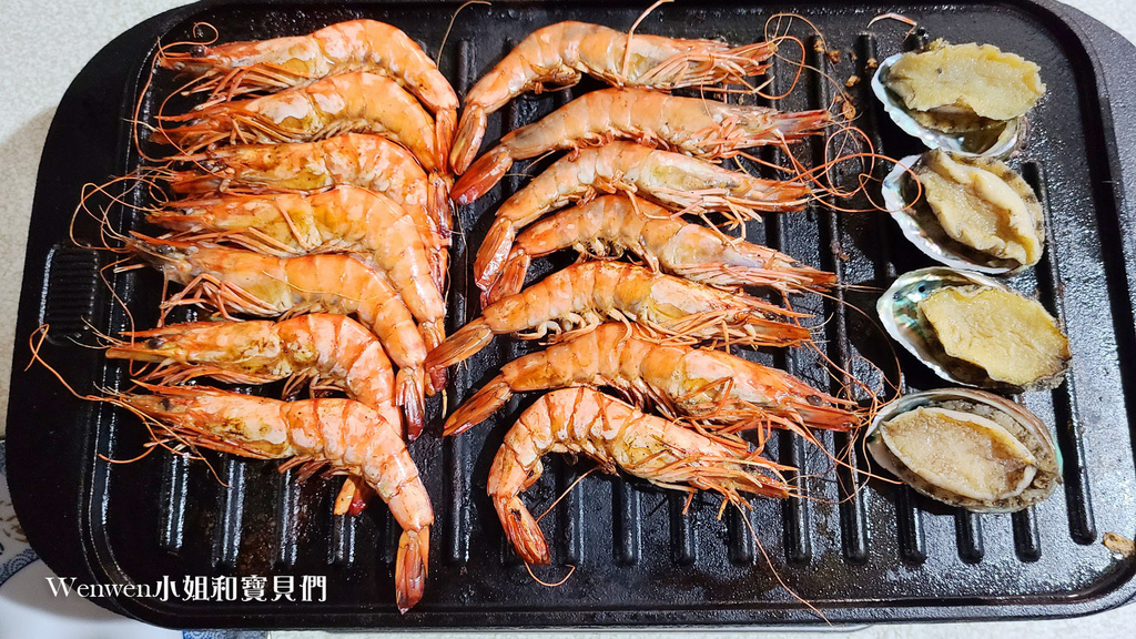 冷凍海鮮生鮮宅配推薦舞古賀鍋物海陸箱 牛肉豬肉火鍋肉片牛排鮑魚干貝 (13).jpg