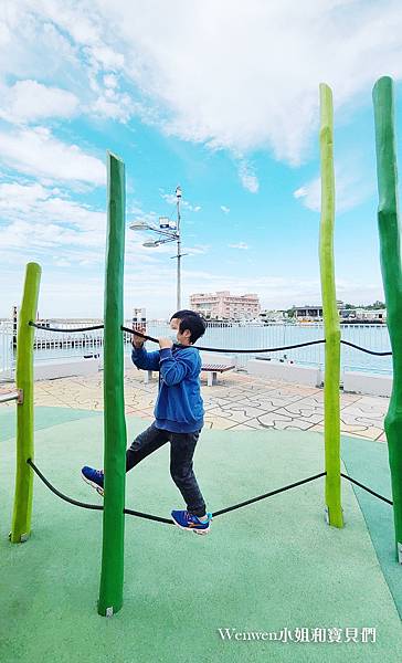 新北親子景點幾米遊戲場  淡水漁人碼頭溜溜帽遊樂園 (5).jpg