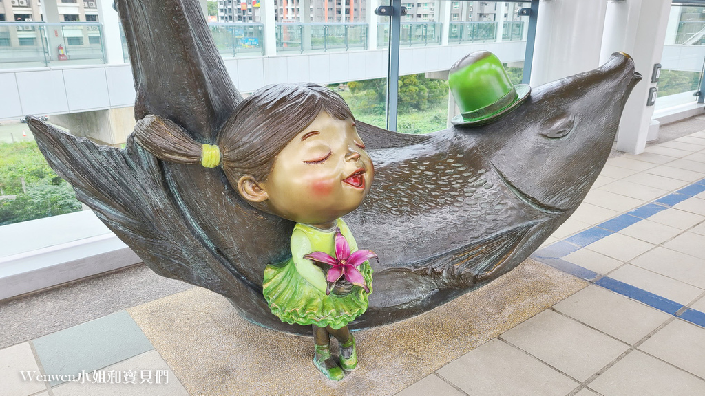 新北淡水景点 淡水轻轨几米艺术 (1).jpg
