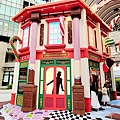台北聖誕節統一時代百貨英國造景 哈利波特掃把飛行 (11).jpg