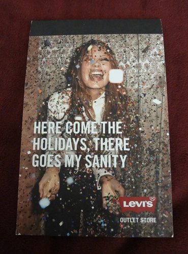 Levi’s 2011年 Black Friday Outlet Store DM 1