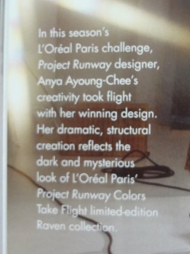 2011秋冬限量 Loreal Project Runway Colors Take Flight Collection DM 3