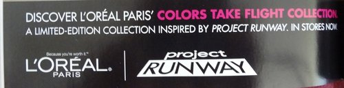 2011秋冬限量 Loreal Project Runway Colors Take Flight Collection DM 4