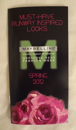 Maybelline 2012 Spring限量彩妝DM 1