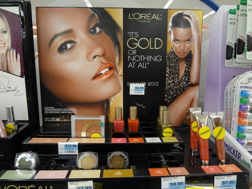 Loreal 2012 Summer It's Gold or Nothing At All Limited Edition Collection(展示架)