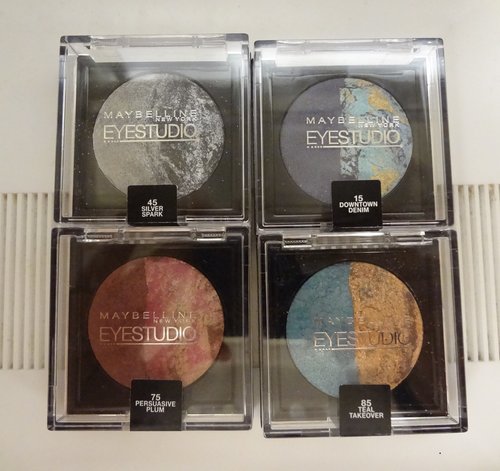 Maybelline 2012 FallEyestudio Marbleized Eye Shadow新色 1