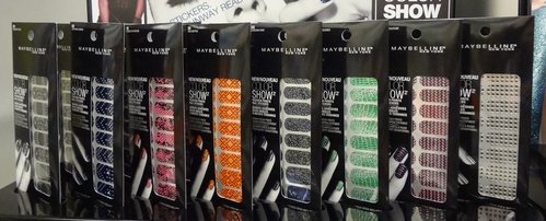 Maybelline 2012 Winter Limited EdtionFashion Print Stickers Collection 4