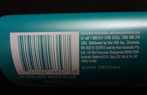 John Frieda Luxurious Volume Root Booster Blow Dry Lotion 7.jpg