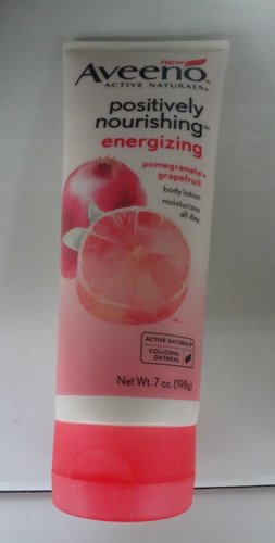 Aveeno Positively Nourishing Energizing Body Lotion (Pomegranate + Grapefruit) 1.jpg