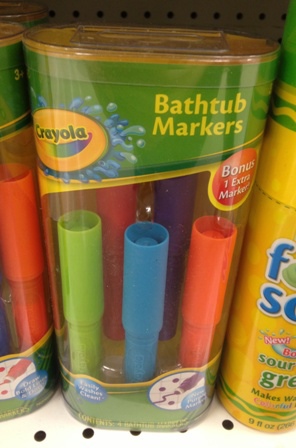 Crayola Bathtub Markers (å¯¦éš›ç”¢å“ç‰¹å¯«ç…§).JPG