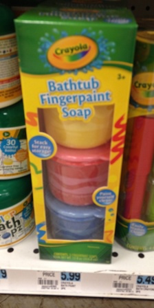 Crayola FingerPaint Soap (å¯¦éš›ç”¢å“ç…§).JPG