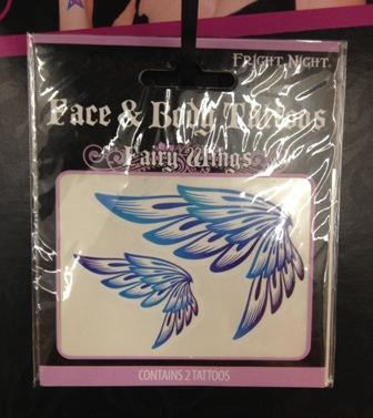 Fright Night Face & Body Tattoos Collection, Fairy Wings.JPG